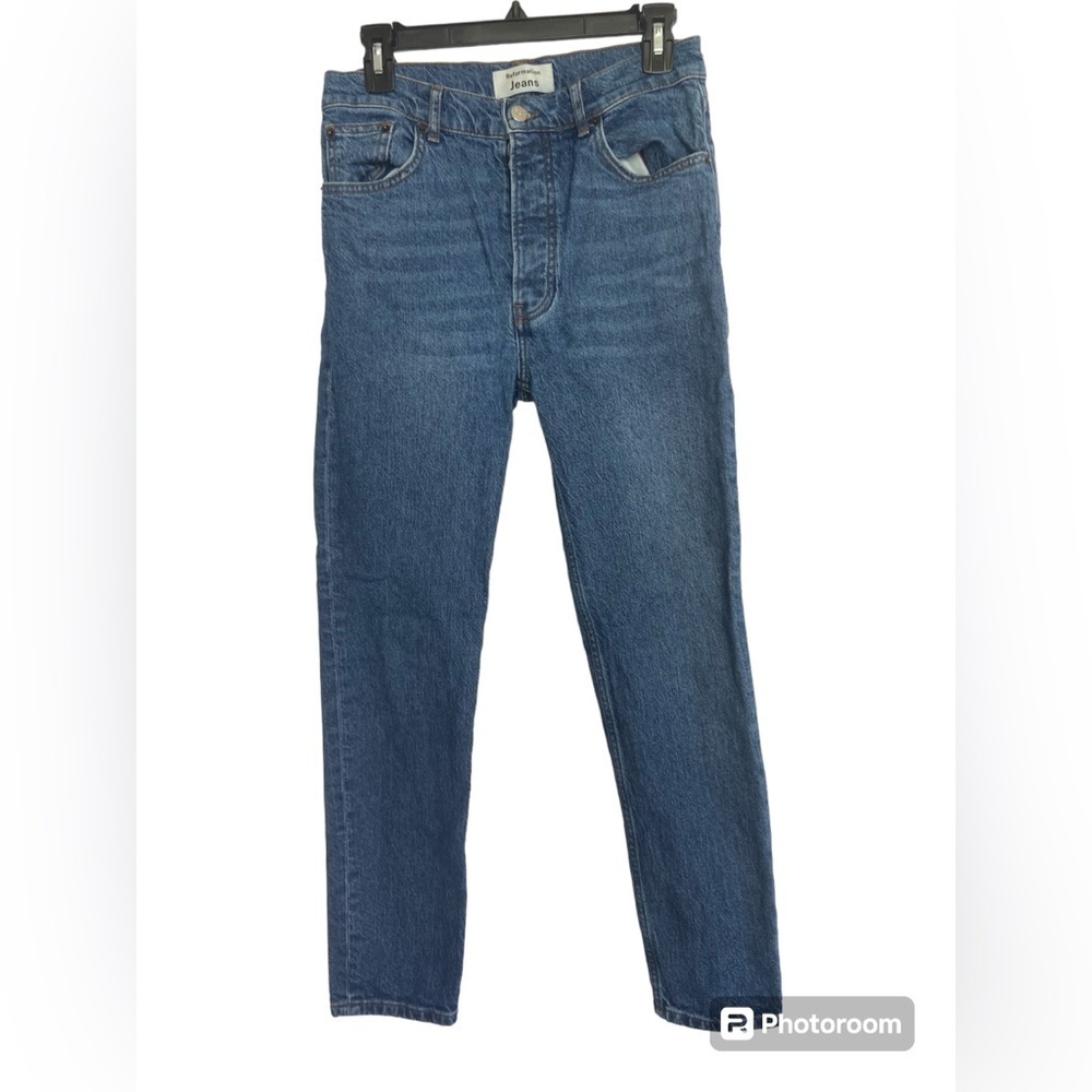 Reformation Women's Skinny Jeans - Classic Blue Denim